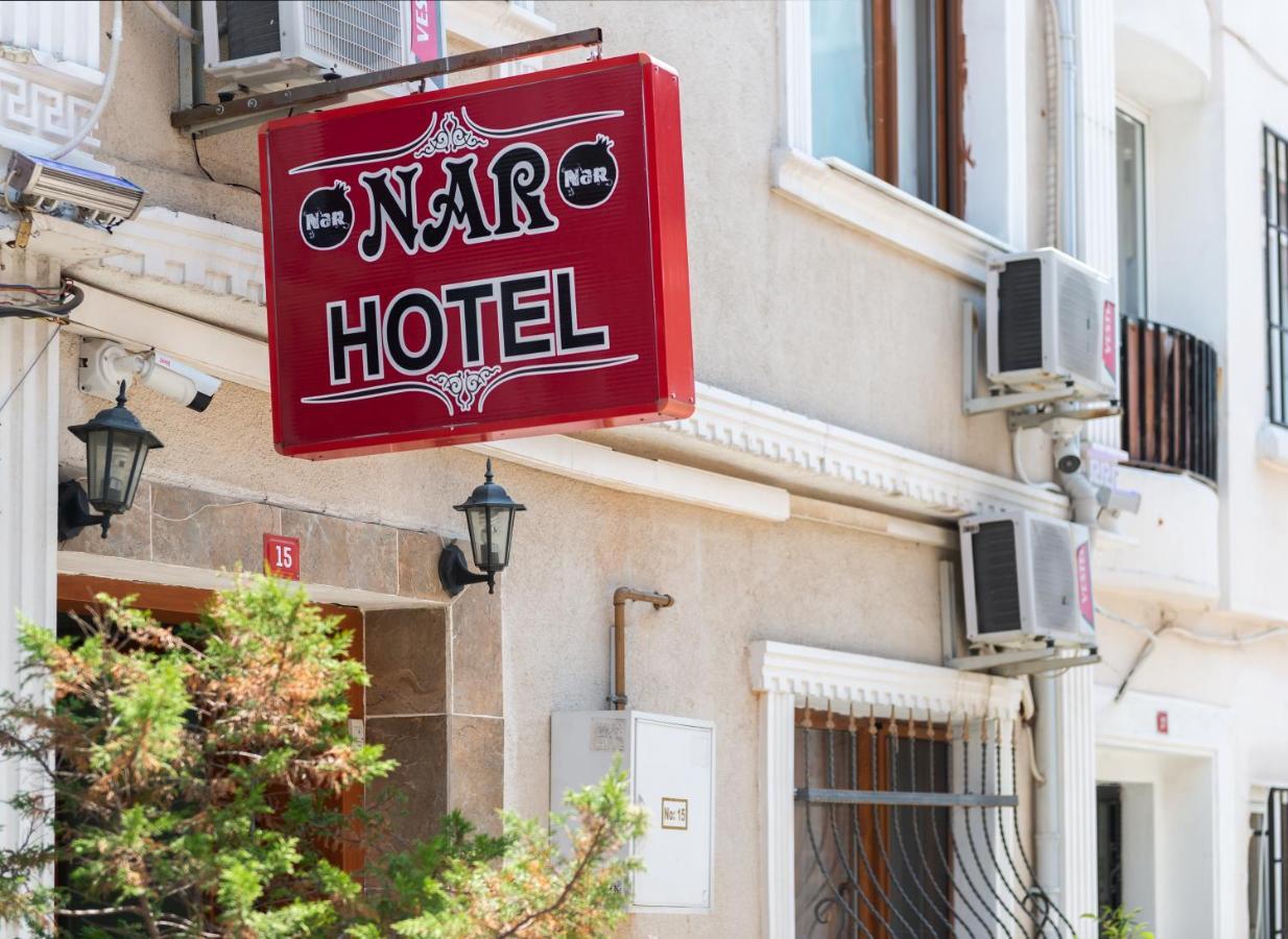 Nar Hotel Istanboel Buitenkant foto